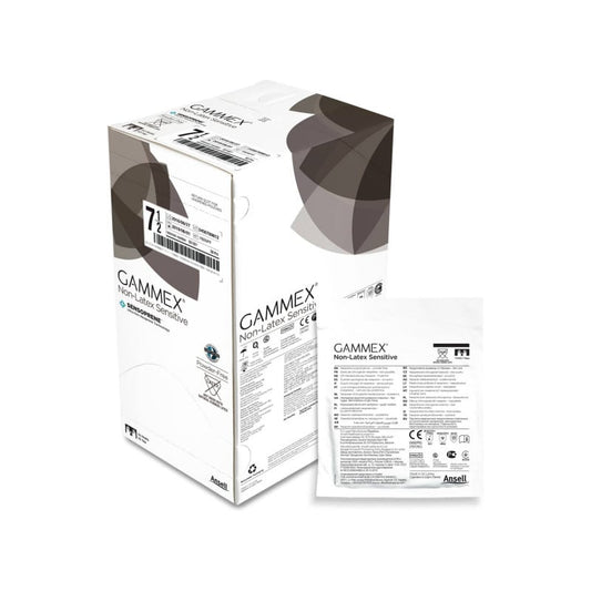 Gammex Non-Latex Sensitive OP-Handschuhe - für Latexallergiker, umfassender Schutz - Med-Praxisbedarf