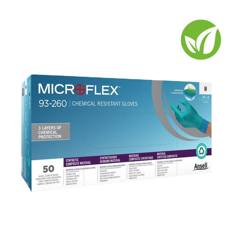 MICROFLEX 93-260 Nitrilhandschuh - Einmalhandschuh für medizinische Anwendungen, puderfrei - Med-Praxisbedarf