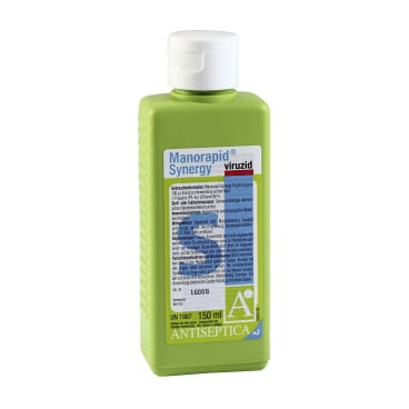 Viruzides Händedesinfektionsmittel Manorapid Synergy - Flasche für Arztpraxen und Kliniken - Med-Praxisbedarf
