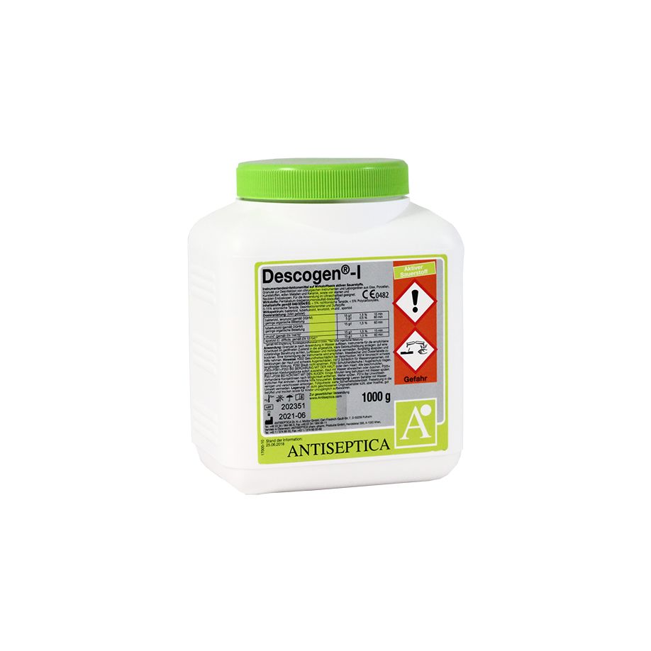 Descogen I Konzentrat Pulver Instrumentendesinfektion - 1 kg Dose für manuelle Aufbereitung - Med-Praxisbedarf