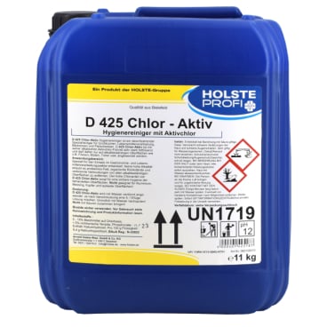 HOLSTE Chlor-Aktiv Hygienereiniger D 425 - professioneller Flächendesinfektionsmittel - Med-Praxisbedarf