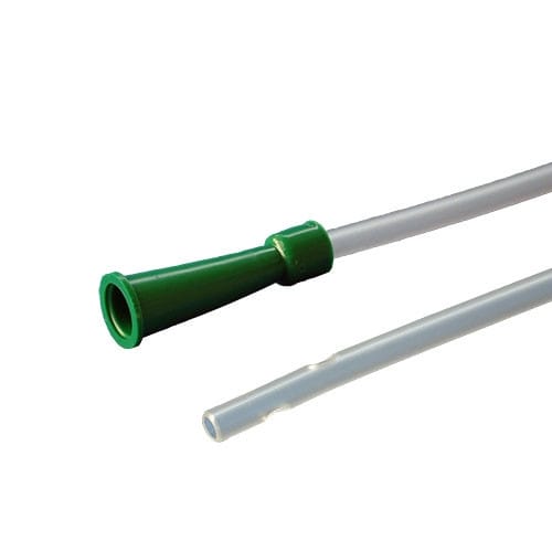 Absaugkatheter gerade mit 2 Augen - transparent, steril aus medizinischem PVC von Asid Bonz - Med-Praxisbedarf
