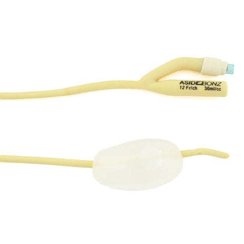 Latex Tiemann Blasenkatheter - Ballonkatheter mit 30ml Volumen, silikonisiert - Med-Praxisbedarf