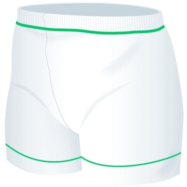 Attends Fixierhose Stretch Pants - elastische Fixierhose mit Beinansatz für Attends Contours Vorlagen - Med-Praxisbedarf