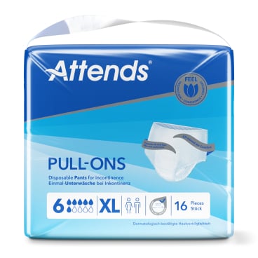 Attends Pull-Ons 6 Materialdetail - weiche, saugstarke Schicht für zuverlässigen Inkontinenzschutz - Med-Praxisbedarf