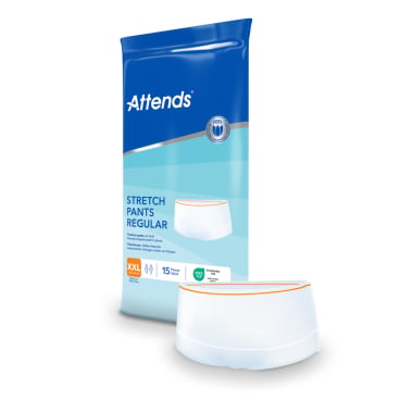Attends Stretch Pants Regular Fixierhose - wiederverwendbare Netzhose ohne Beinansatz - Med-Praxisbedarf