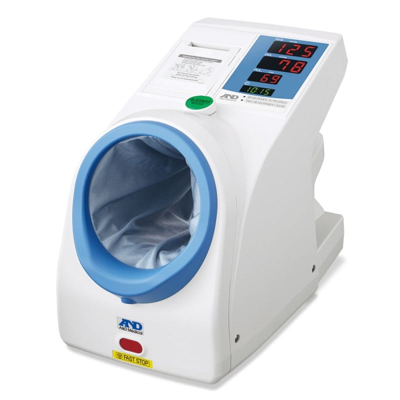 Blutdruckmessgerät für Wartezimmer TM-2657P - großes Display, automatische Messung - Med-Praxisbedarf