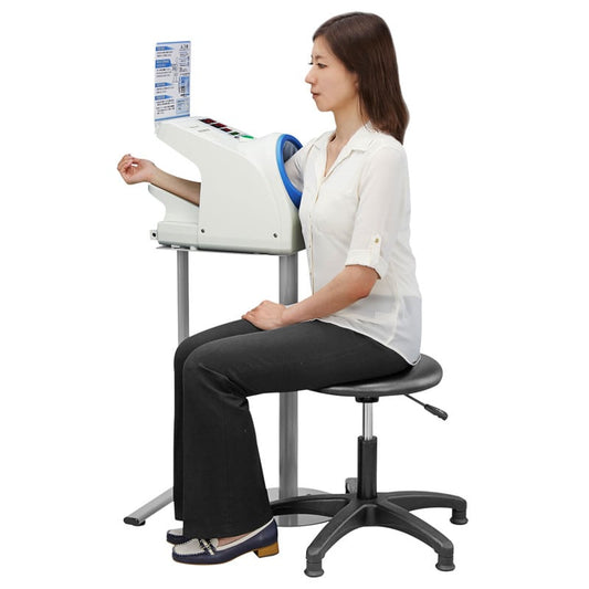 Wartezimmer Blutdruckmessgerät TM-2657P - digitales Oberarmgerät von A&D, für Praxen - Med-Praxisbedarf