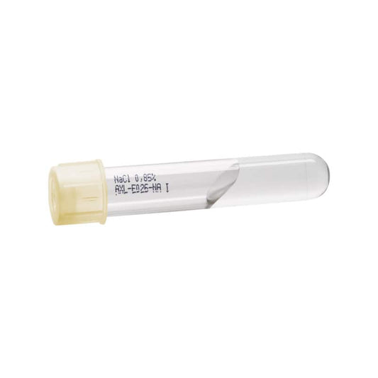 2 ml NaCl-Röhrchen 0.85% von Axon Lab - gebrauchsfertig für Inokulum-Vorbereitung - Med-Praxisbedarf