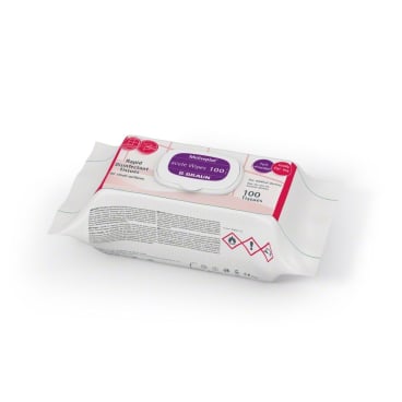 Meliseptol acute Wipes Flowpack Desinfektionstücher - gebrauchsfertig für schnelle Flächendesinfektion - Med-Praxisbedarf