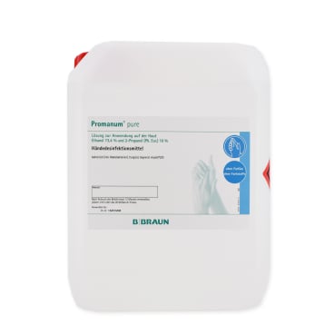 Desinfektionsmittelspender mit Promanum pure - hygienische Händedesinfektion - Med-Praxisbedarf