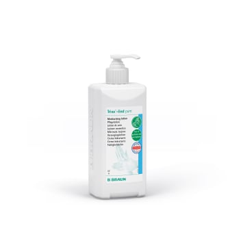 B. Braun Trixo-lind Pflegelotion parfümfrei - Flasche im klinischen Umfeld - Med-Praxisbedarf
