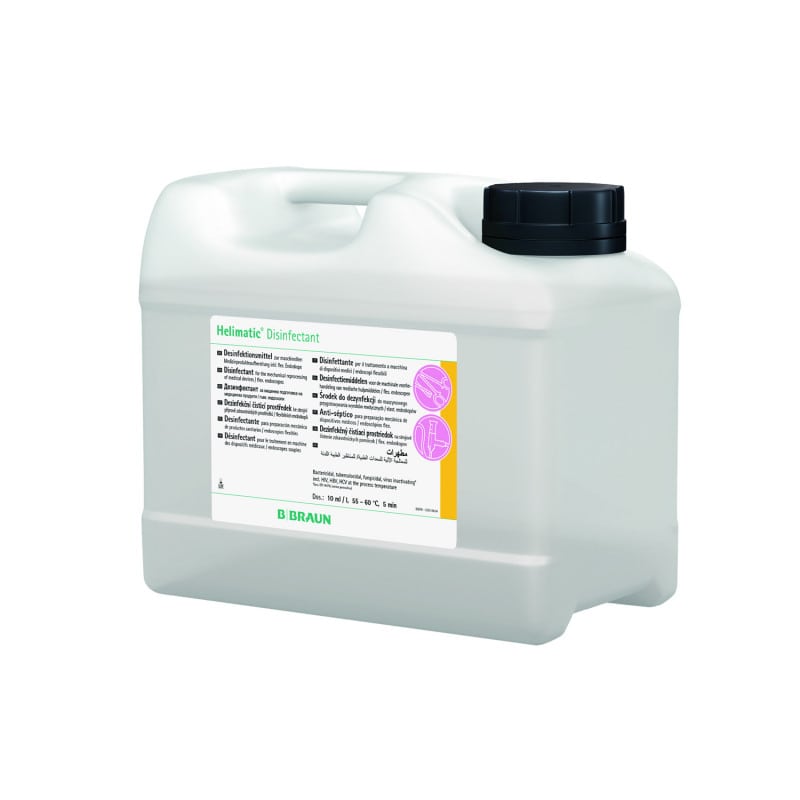Helimatic Disinfectant von B. Braun - Desinfektionsmittel für thermolabile Instrumente - Med-Praxisbedarf