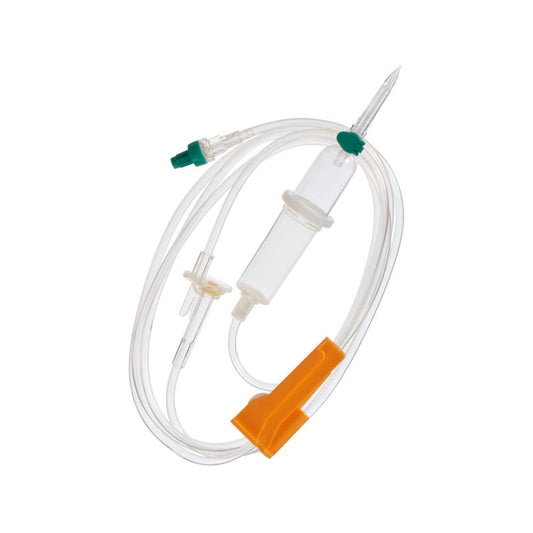 Intrafix Primeline PrimeStop Infusionsset - für kontinuierliche Infusionen, mit Stopp-Mechanismus - Med-Praxisbedarf
