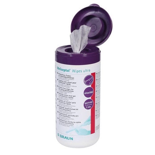 Meliseptol Wipes ultra Vliestücher - alkoholfreie Reinigung und Desinfektion - Med-Praxisbedarf