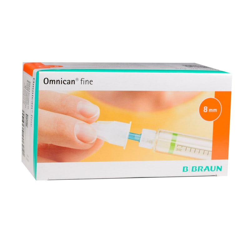 Omnican Insulin-Kanülen im Blister - Einzelnd steril verpackt, von B. Braun - Med-Praxisbedarf