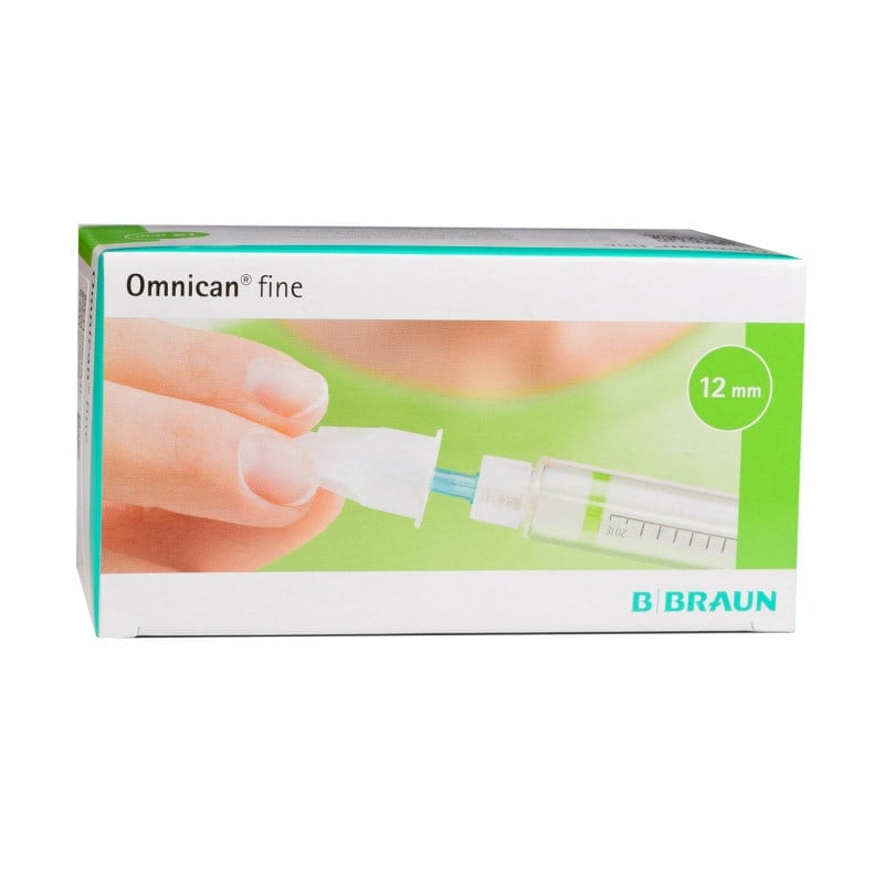Omnican fine Insulinkanülen von B. Braun - Extra-Dünnwand-Technologie für schmerzarme Injektion - Med-Praxisbedarf