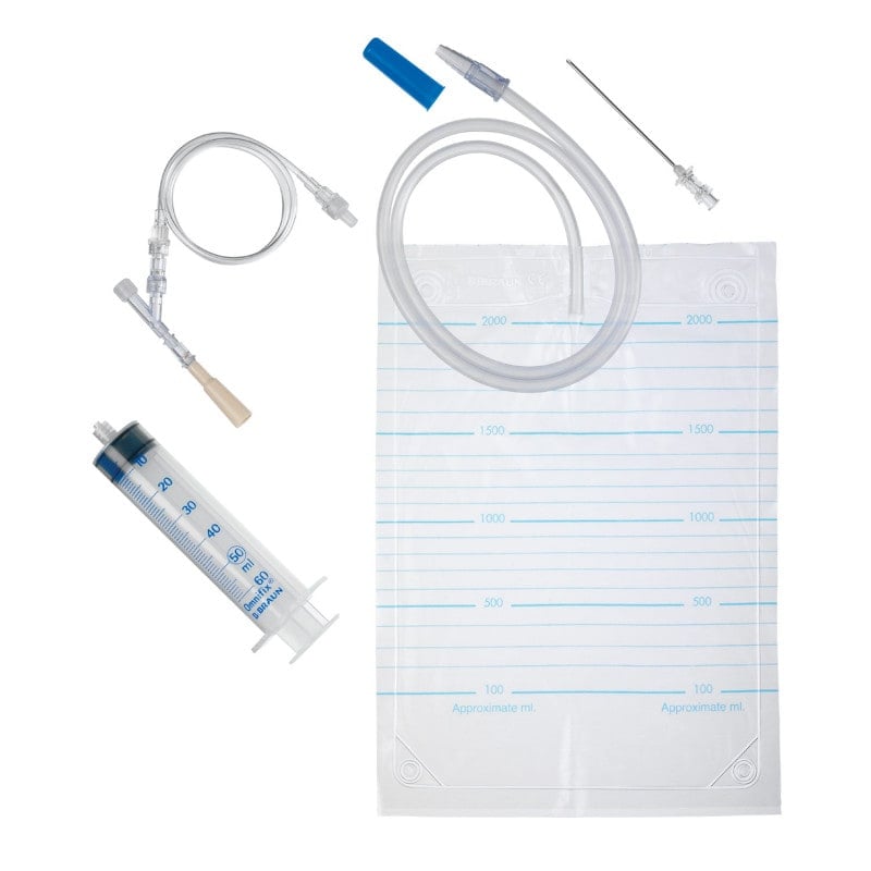 Pleurofix® Besteck zur Pleurapunktion von B. Braun - für medizinische Eingriffe und Luftentfernung - Med-Praxisbedarf