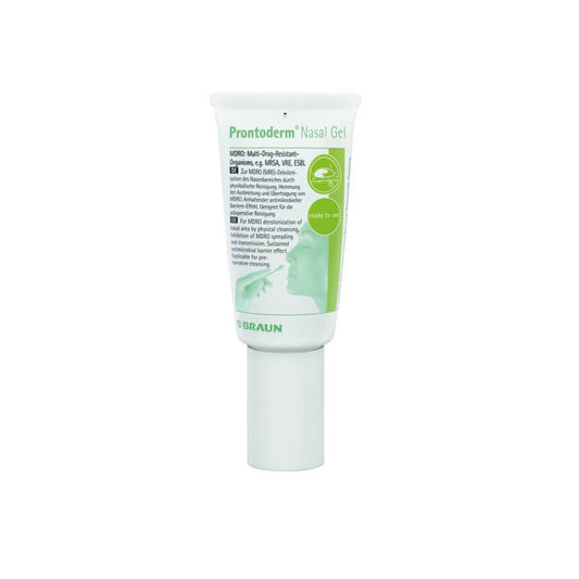 Prontoderm Nasal Gel von B. Braun - strukturviskoses Gel für Nasenpflege und Dekolonisation - Med-Praxisbedarf