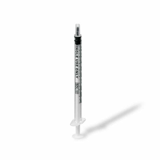 SOL-M Feindosierspritzen 1ml - latex- und PVC-frei mit 0,01 ml Feinskalierung - Med-Praxisbedarf