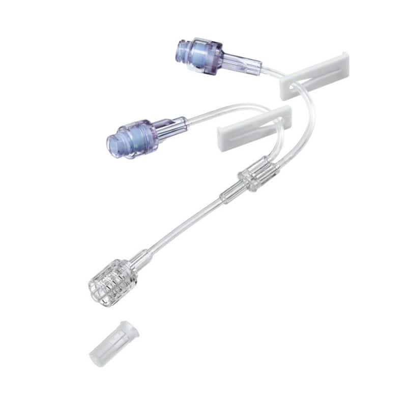 Safeflow Y-Verbindungsset medizinisch - dreifach Anschluss für Infusionen, Luer-Lock Konnektoren - Med-Praxisbedarf