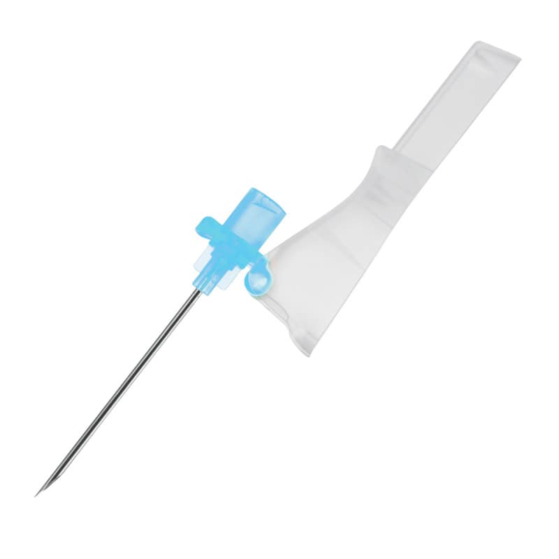 Technische Illustration der Sterican Safety Kanüle - Aufbau und Komponenten der Sicherheitskanüle erklärt - Med-Praxisbedarf