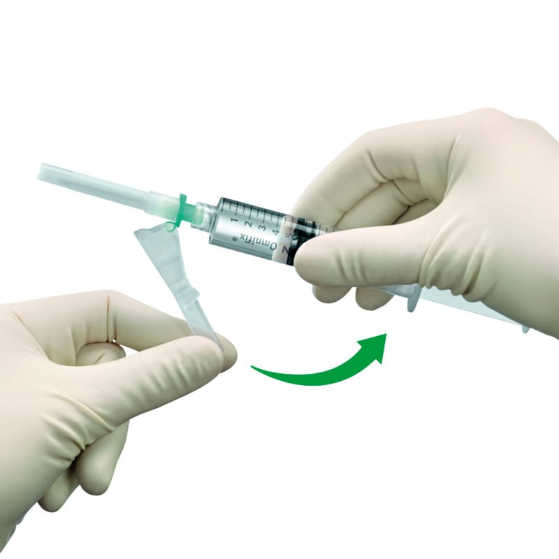 Sterican Safety Kanüle Größe G23 blau - Sicherheitskanüle für intravenösen Zugang - Med-Praxisbedarf