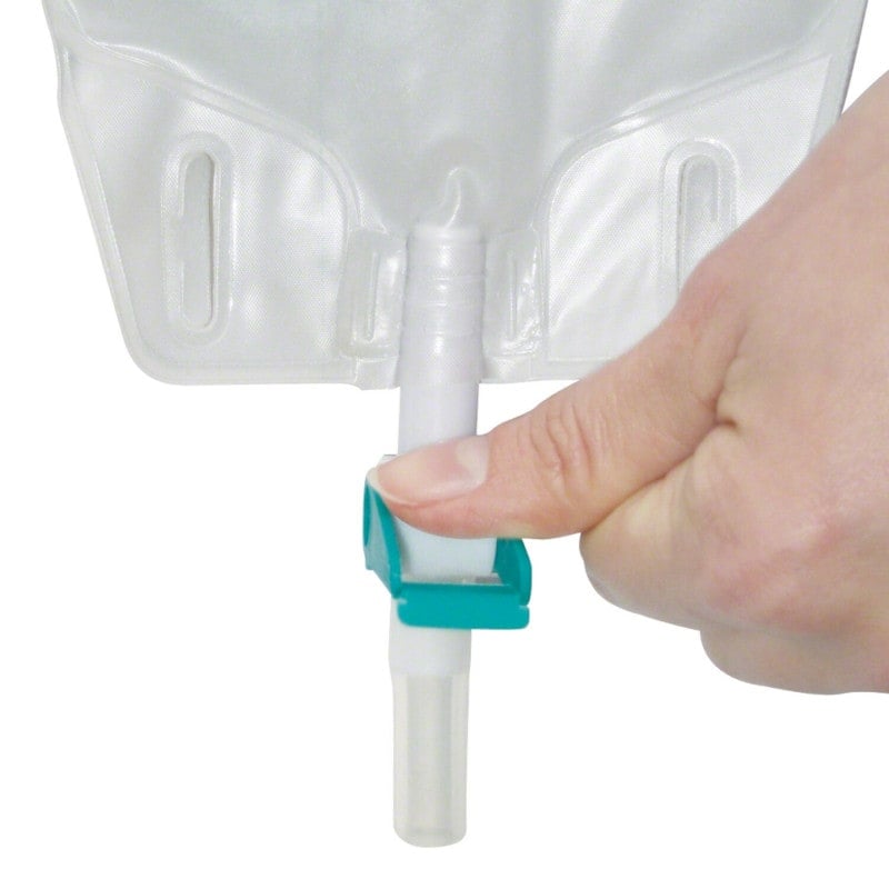 Urimed Tribag Plus Urinbeutel 1000 ml - Dreikammer-System für sichere Urinsammlung - Med-Praxisbedarf
