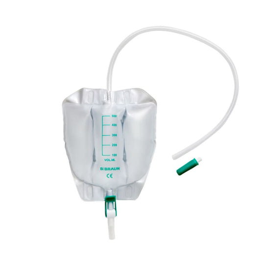 Urimed Tribag Plus Dreikammer-Urinbeutel 500 ml - hoher Tragekomfort, von B. Braun - Med-Praxisbedarf