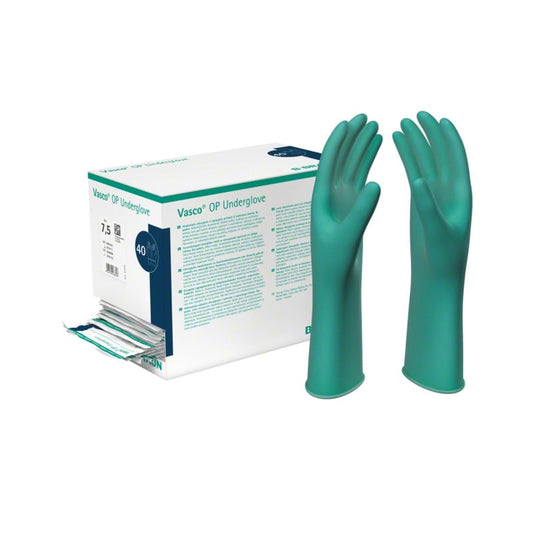 Vasco OP Underglove Latexhandschuh - steriler OP-Handschuh mit Indikatorfunktion - Med-Praxisbedarf