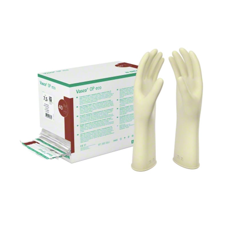 Vasco OP eco sterile Latex OP-Handschuhe - Klasse IIa Medizinprodukt nach MDD - Med-Praxisbedarf