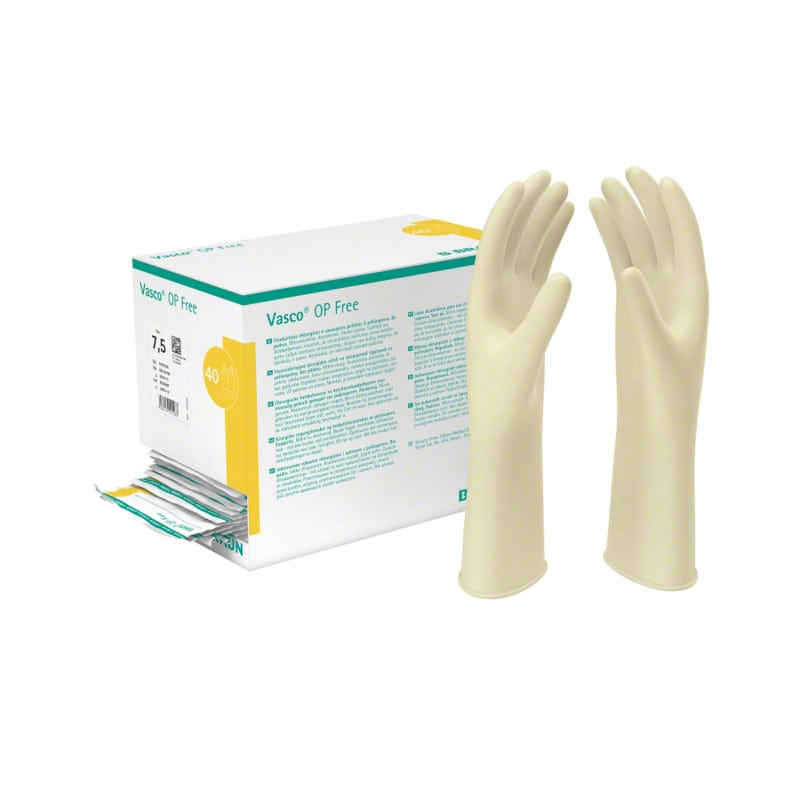 Vasco OP free sterile OP-Handschuhe - synthetisches Polyisopren, latexfrei - Med-Praxisbedarf