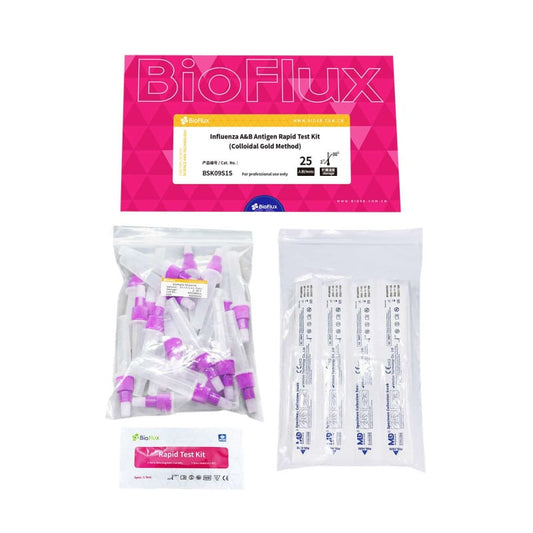 BIOFLUX Influenza A&B Antigen-Schnelltest - differenzierter Nachweis für Grippeviren - Med-Praxisbedarf