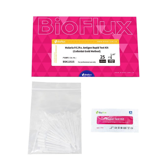 BIOFLUX Malaria Antigen-Schnelltest - qualitativer Nachweis, professionelle In-vitro-Diagnostik - Med-Praxisbedarf