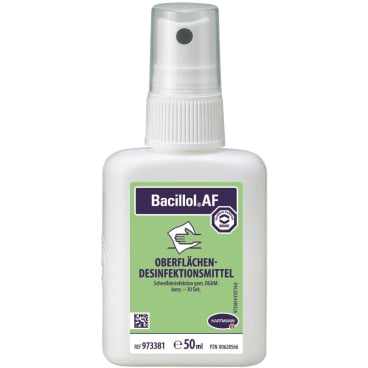 Gebrauchsfertiges Desinfektionsmittel Bacillol AF - für Oberflächen, viruzid, bakterizid - Med-Praxisbedarf