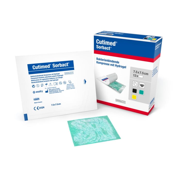 Cutimed Sorbact Gel Wundgel - keimreduzierend, entfernt Beläge und Nekrosen - Med-Praxisbedarf