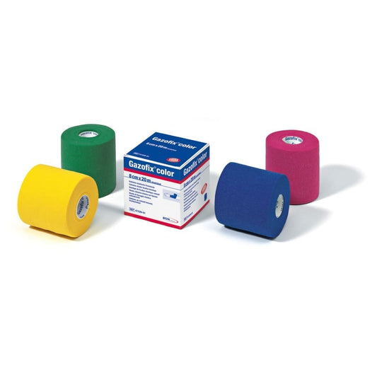 Gazofix color elastische Fixierbinde - Kohäsive Binde von BSN medical als Unterzugverband - Med-Praxisbedarf