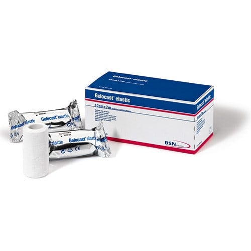 Gelocast elastic Zink-Gel-Verband - gebrauchsfertig, längselastisch, Viskose-Polyamid - Med-Praxisbedarf