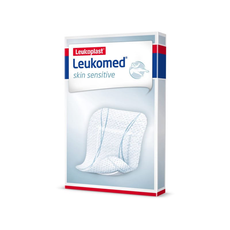 Leukomed Skin Sensitive Verband - für empfindliche Haut, nicht verklebende Wundauflage - Med-Praxisbedarf
