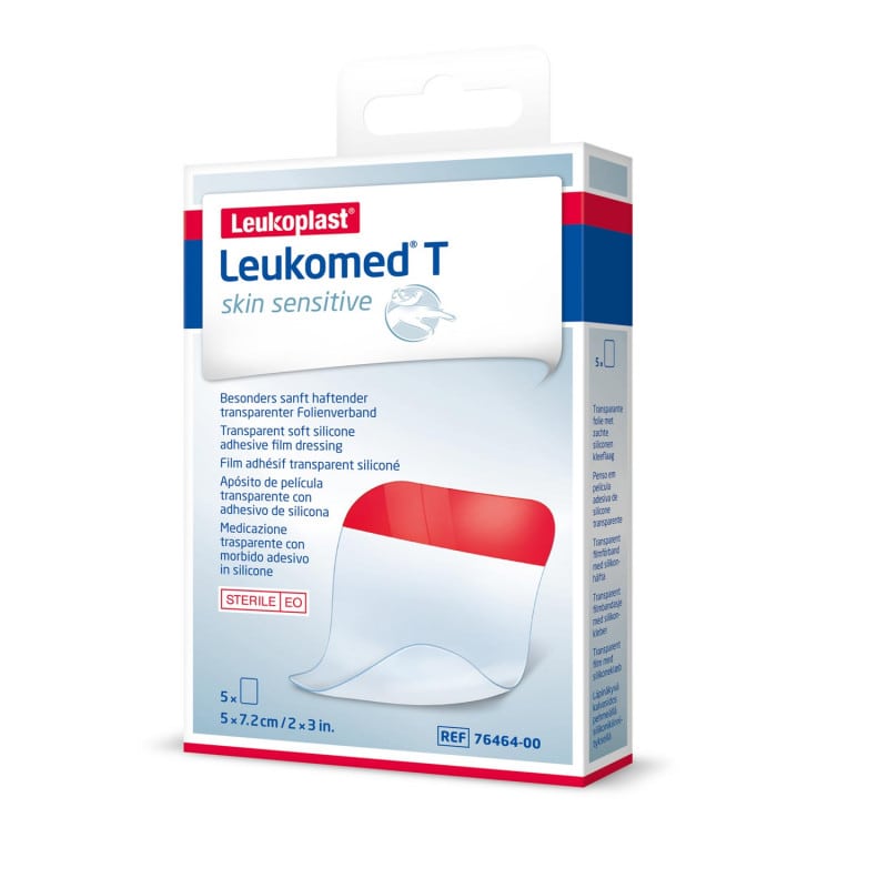 Leukomed T skin sensitive Fixierverband - transparente Polyurethanfolie für medizinische Versorgung - Med-Praxisbedarf