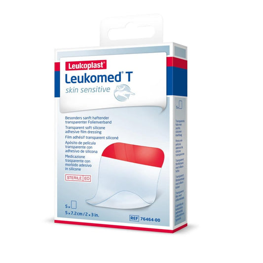 Leukomed T skin sensitive Fixierverband - transparente Polyurethanfolie für medizinische Versorgung - Med-Praxisbedarf