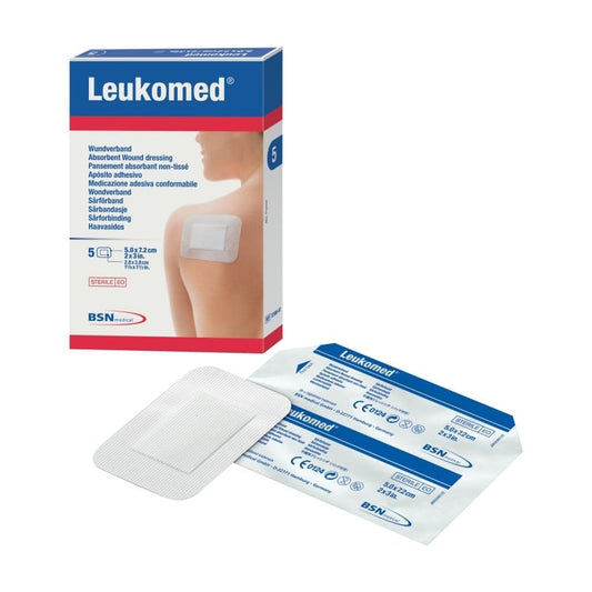 Leukomed steril Wundverband - steriles Pflaster aus Polyestervlies für OP-Wunden - Med-Praxisbedarf