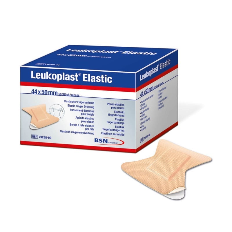 Leukoplast Elastic Fingerkuppenpflaster - elastischer Wundschnellverband für die Fingerbeere - Med-Praxisbedarf