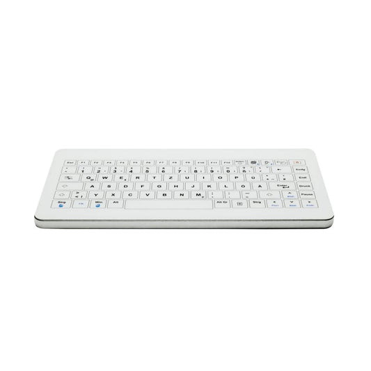 B45 Mini-Glastastatur kabelgebunden - PC-Tastatur für medizinische Einrichtungen, robust - Med-Praxisbedarf