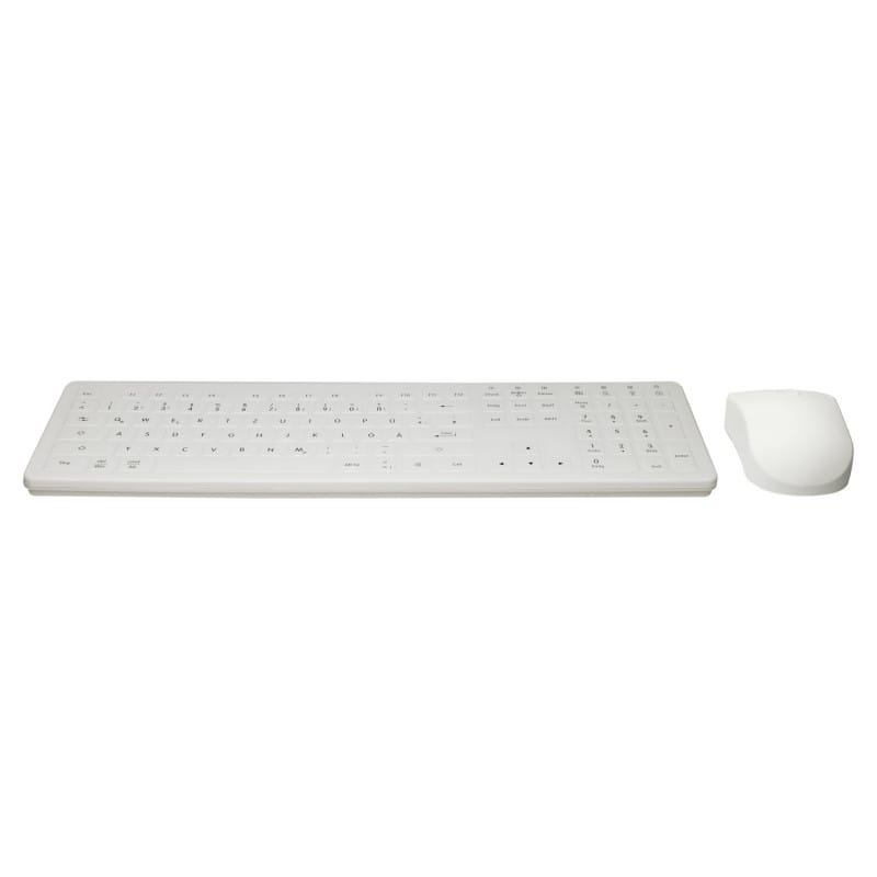 SK108-KMC Computer-Set Bastron - Silikon-Tastatur und Maus, wasserabweisend für medizinische Arbeitsplätze - Med-Praxisbedarf