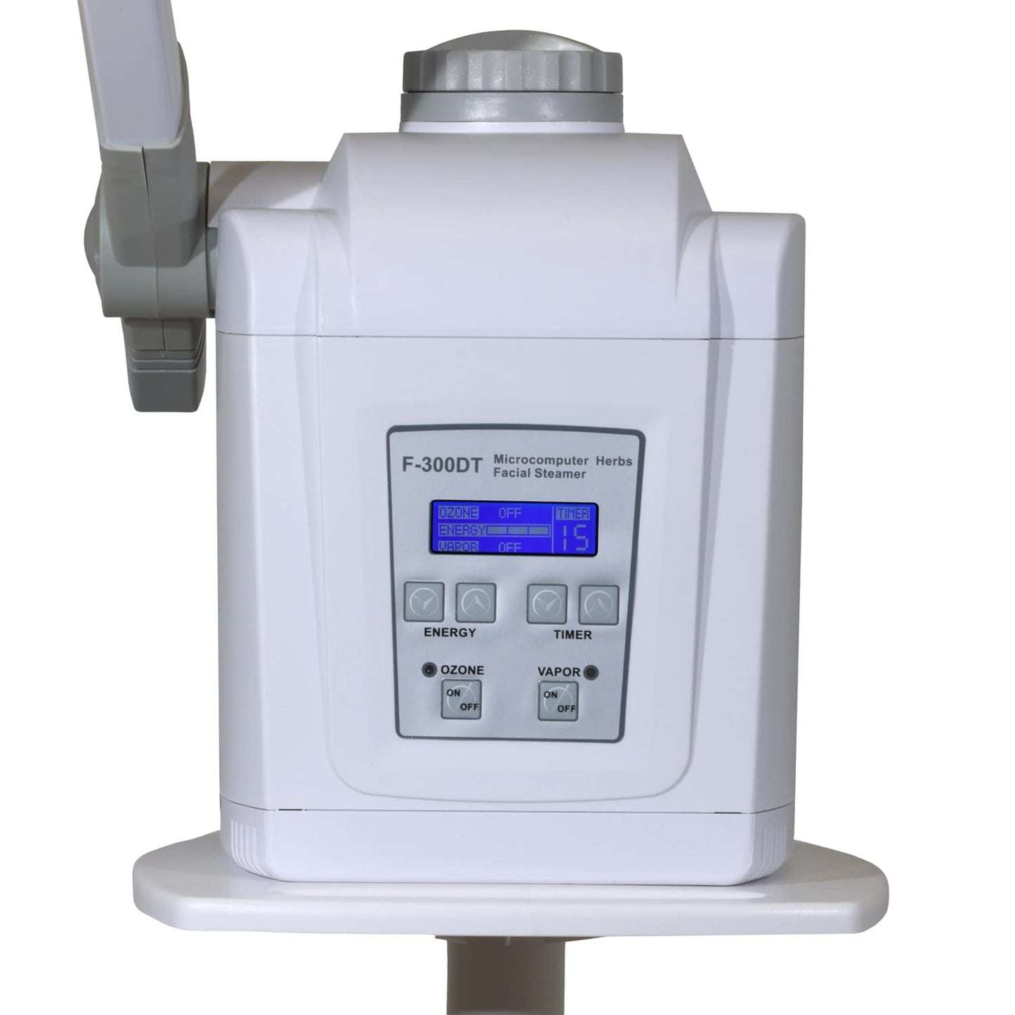Silverfox Digital-Bedampfer 800 D - Frontansicht des Dampfgeräts mit Bedienfeld und Wassertank - Med-Praxisbedarf