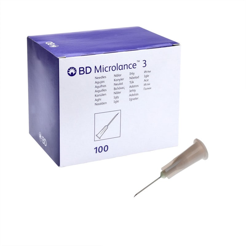 BD Microlance 3 Kanüle Gelb - dünnkalibrige Sonderausführung - Med-Praxisbedarf