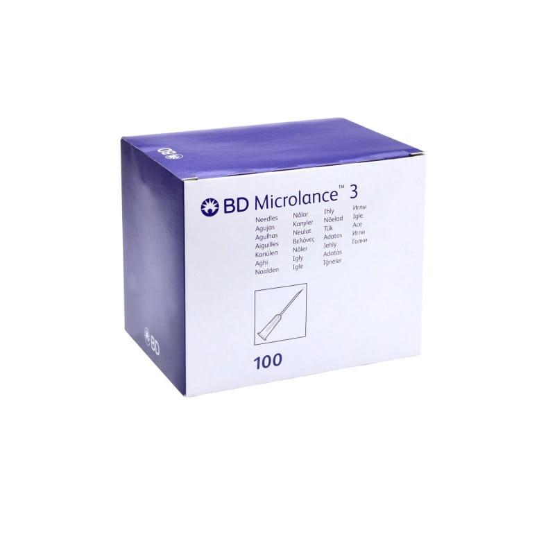 BD Microlance 3 Standard-Kanülen 18G x 1 1/2 Zoll rosa - für Blutkonserven und dickflüssige Lösungen - Med-Praxisbedarf