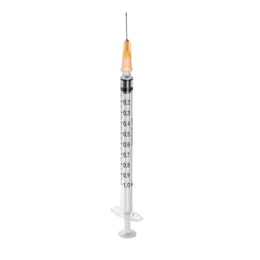 BD Plastipak Subkutan-Spritze - 3-teilige Spritze mit aufgesetzter Kanüle, EO-sterilisiert - Med-Praxisbedarf