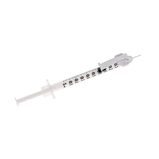BD SafetyGlide Sicherheitsinjektionssystem - Tuberkulinspritze, integrierter Schutzmechanismus - Med-Praxisbedarf
